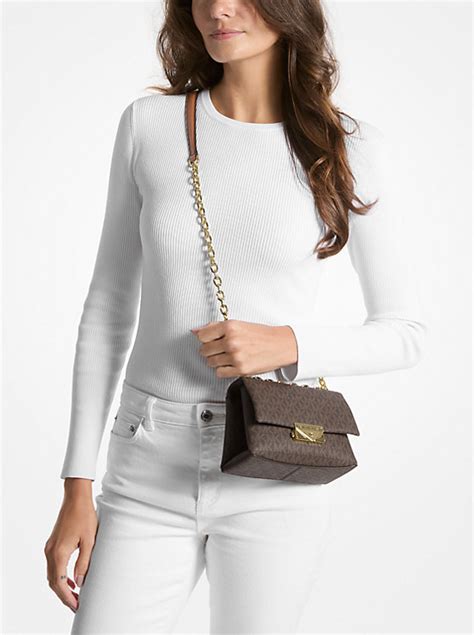 michael kors outlet cece small logo shoulder bag|mk cece.